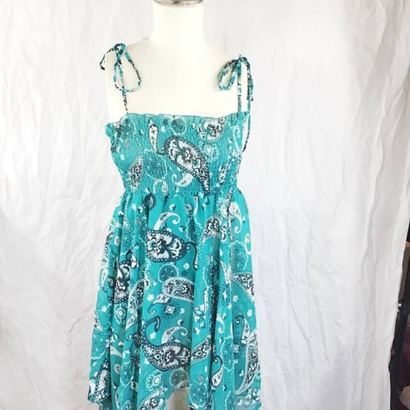 smocked bodice sundress